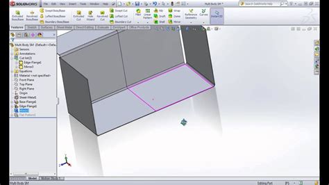 solidworks 2013 mirror sheet metal part|solidworks mirror part with features.